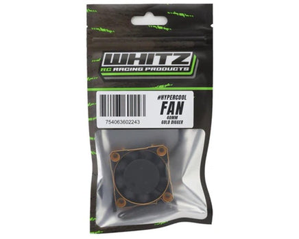 Whitz Racing - HyperCool Aluminum Cooling Fan - 40mm - Gold Digger - Hobby Recreation Products