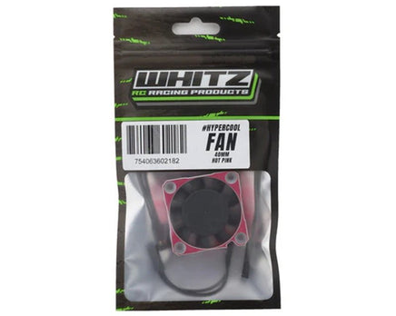 Whitz Racing - HyperCool Aluminum Cooling Fan - 40mm - Hot Pink - Hobby Recreation Products