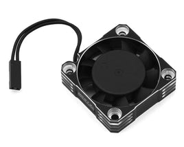 Whitz Racing - HyperCool Aluminum Cooling Fan - 40mm - Jet Black - Hobby Recreation Products