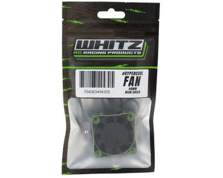 Whitz Racing - HyperCool Aluminum Cooling Fan - 40mm - Neon Green - Hobby Recreation Products