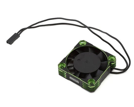 Whitz Racing - HyperCool Aluminum Cooling Fan - 40mm - Neon Green - Hobby Recreation Products