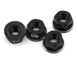 Whitz Racing - M4 Flanged Wheel Nut (Black) - Hobby Recreation Products