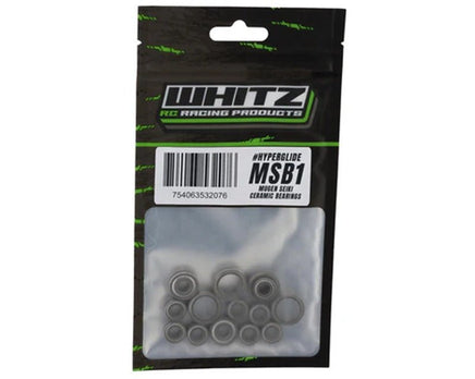 Whitz Racing - Mugen MSB1 HyperGlide Ceramic Bearings - Full Kit - Hobby Recreation Products