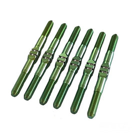 Whitz Racing - Schumacher Cougar LD2 - HyperMax 3.5mm Titanium Turnbuckle Kit, Green - Hobby Recreation Products