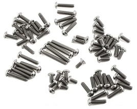 Whitz Racing - Team Associated B6.4 - HyperLite 2.5MM Titanium Upper Screw Kit, Natural - Hobby Recreation Products