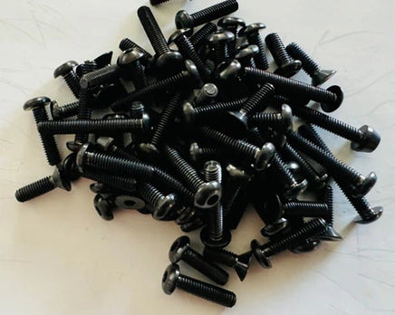 Whitz Racing - Team Associated B7 HyperLite Ti Upper Screw Kit (Black) - Hobby Recreation Products