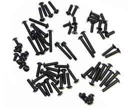 Whitz Racing - Team Associated B74.2 HyperLite Ti Upper Screw Kit, Black - Hobby Recreation Products