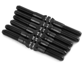 Whitz Racing - Team Associated B74.2 HyperMax Ti Turnbuckles (Black) - Hobby Recreation Products