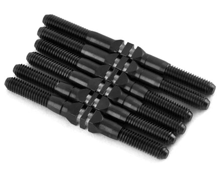 Whitz Racing - Team Associated B74.2 HyperMax Ti Turnbuckles (Black) - Hobby Recreation Products