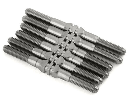 Whitz Racing - Team Associated B74.2 HyperMax Ti Turnbuckles (Natural) - Hobby Recreation Products