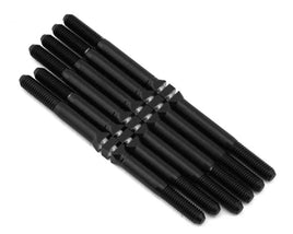 Whitz Racing - Team Associated SC6.4 HyperMax Titanium Turnbuckles Black - Hobby Recreation Products