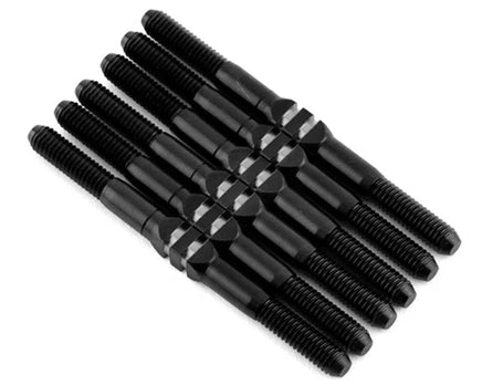 Whitz Racing - TLR 22X - 4 - HyperMax 3.5mm Titanium Turnbuckle Kit, Black - Hobby Recreation Products