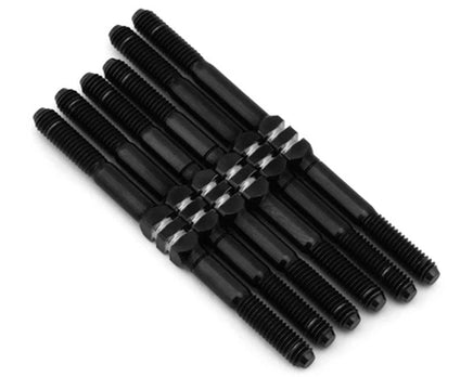 Whitz Racing - TLR 22X - HyperMax 3.5mm Titanium Turnbuckle Kit, Black - Hobby Recreation Products