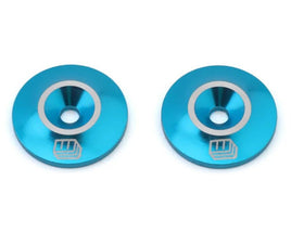 Whitz Racing - Wing Washers / Buttons Blue (2) - Hobby Recreation Products