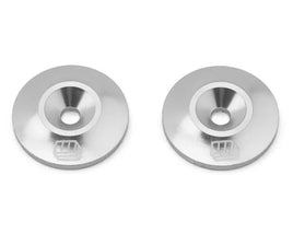 Whitz Racing - Wing Washers / Buttons (Silver) - Hobby Recreation Products