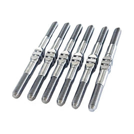 Whitz Racing - Xray XB2 2020 - HyperMax 3.5mm Titanium Turnbuckle Kit, Natural - Hobby Recreation Products