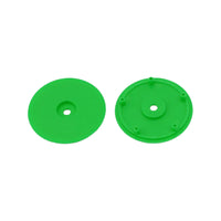 Whitz Racing - 1/10 Whiplash Front 2.2" 12mm Sprint Car Wheels (2) with Inserts, Green