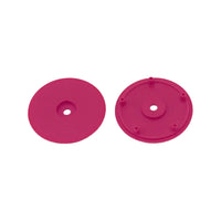 Whitz Racing - 1/10 Whiplash Front 2.2" 12mm Sprint Car Wheels (2) with Inserts, Hot Pink