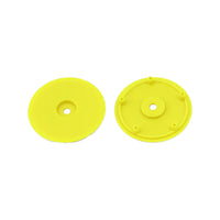 Whitz Racing - 1/10 Whiplash Front 2.2" 12mm Sprint Car Wheels (2) with Inserts, Yellow
