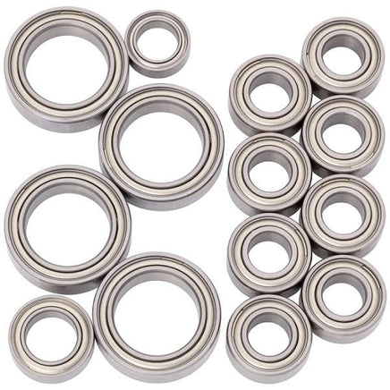 1UP Racing - Cv2 Pro Ball Bearing Set, Chrome/Ceramic, ARC A10 and Mugen MTC2 - Hobby Recreation Products