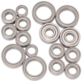 1UP Racing - Cv2 Pro Ball Bearing Set, Chrome/Ceramic, TLR 22T 4.0 - Hobby Recreation Products