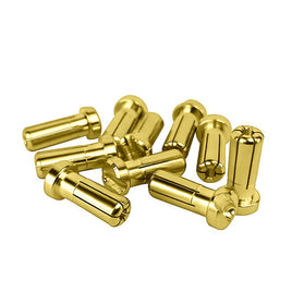 1UP Racing - LowPro Bullet Plugs, 5mm, 10 Pack - Hobby Recreation Products