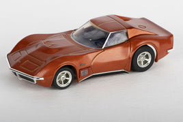 AFX Racing - 1971 Corvette 454 - Orange Metalic HO Scale Slot Car - Hobby Recreation Products
