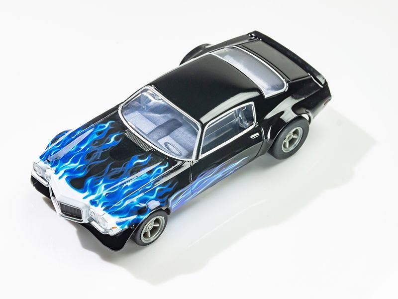 Camaro 1973 Wildfire Black/Blue HO Scale Slot Car| Hobby