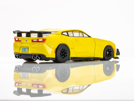 AFX Racing - 2021 Camaro 1LE Shock Yellow HO Scale Slot Cars - Hobby Recreation Products