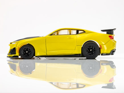 AFX Racing - 2021 Camaro 1LE Shock Yellow HO Scale Slot Cars - Hobby Recreation Products