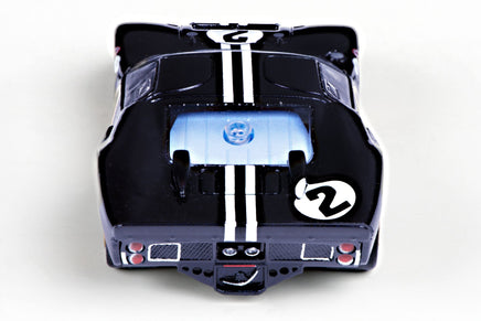 AFX Racing - Ford GT40 Mark IIB #2 Sebring, Nightmist Blue, HO Scale Slot Car - Hobby Recreation Products