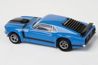 AFX Racing - Mustang Boss 302, Blue, HO Scale Slot Car - Hobby Recreation Products