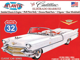 Atlantis Models - 1/32 1956 Cadillac Eldorado with Glass Plastic Model Kit - Hobby Recreation Products