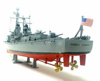 Atlantis Models - 1/320 USS Forrest Sherman Destroyer Plastic Model Ship Kit, Skill Level 2 - Hobby Recreation Products