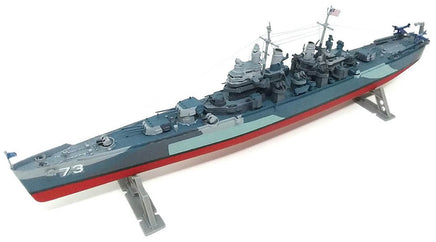 Atlantis Models - 1/490 USS Pittsburgh CA-72 Heavy Cruiser Plastic Model Ship Kit, Skill Level 2 - Hobby Recreation Products