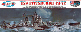 Atlantis Models - 1/490 USS Pittsburgh CA-72 Heavy Cruiser Plastic Model Ship Kit, Skill Level 2 - Hobby Recreation Products