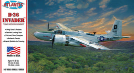 Atlantis Models - 1/67 Scale B-26 Invader Bomber - Hobby Recreation Products