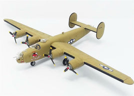 Atlantis Models - 1/92 B-24J Bomber Buffalo Bill Plastic Model Airplane Kit with Swivel Stand, Skill Level 2 - Hobby Recreation Products