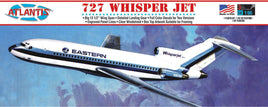 Atlantis Models - 1/96 Boeing 727 Whisper Jet Airliner, Eastern/TWA Airlines Plastic Model Kit, Skill Level 2 - Hobby Recreation Products