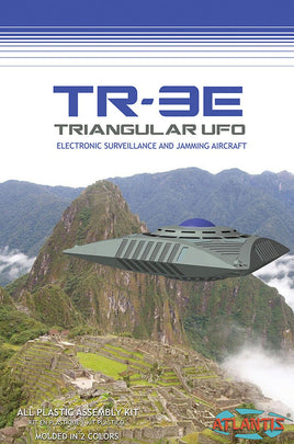 Atlantis Models - TR-3E UFO with Base 5" Plastic Model Kit - Hobby Recreation Products