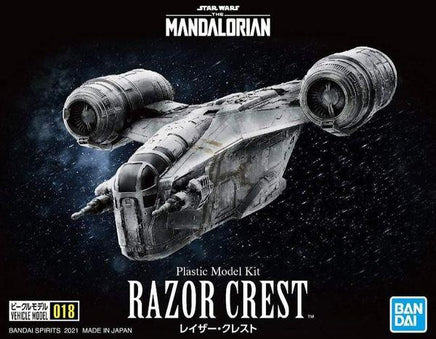 Bandai - 018 Razor Crest, "Star Wars: The Mandalorian", Bandai Hobby Vehicle Model - Hobby Recreation Products