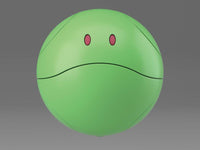 Bandai - #12 Haro Basic Green Model Kit, from "Mobile Suit Gundam" - Hobby Recreation Products