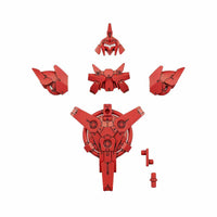 Bandai - #12 Option Armor For Commander Type (Portanova Exclusive Red) "30 Minute Mission", Bandai 30 MM - Hobby Recreation Products