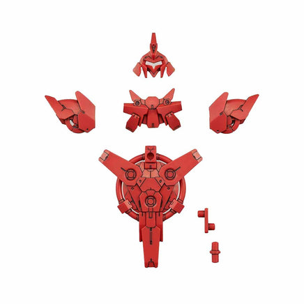 Bandai - #12 Option Armor For Commander Type (Portanova Exclusive Red) "30 Minute Mission", Bandai 30 MM - Hobby Recreation Products