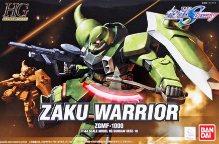 BANDAI - #18 ZAKU Warrior HG SEED 1/144 Model Kit, from "Gundam Seed Destiny" - Hobby Recreation Products