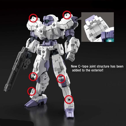 Bandai - 30MM eEXM-21 RABIOT (White) "30 Minutes Missions" 1/144, Bandai Spirits - Hobby Recreation Products