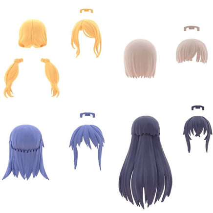 Bandai - 30MS Option Hair Style Parts Vol.8 All 4 Types (Box of 4), Bandai - Hobby Recreation Products