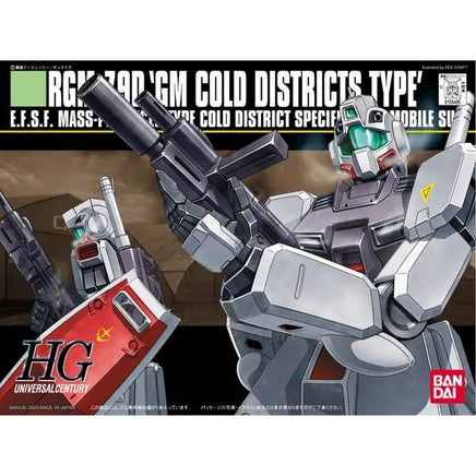 Bandai - #38 GM Cold Districts Type "Gundam 0080", Bandai HGUC - Hobby Recreation Products