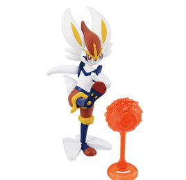 Bandai - #50 Pokemon Model Kit Cinderace "Pokemon", Bandai Spirits - Hobby Recreation Products