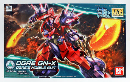 Bandai - Bandai HG Gundam Build Divers 005 Ogre GN-X 1/144 Scale Kit - Hobby Recreation Products